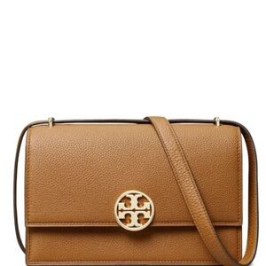 Tory Burch Tan Leather Crossbody Bag
